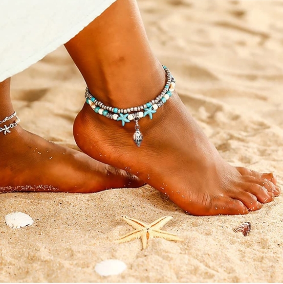 Jewelry - BoHo Conch Shell Anklet